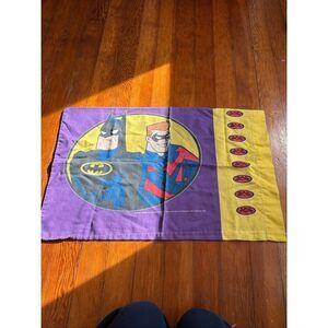 Vintage DC Comics1996 Batman and Robin Pillowcase
